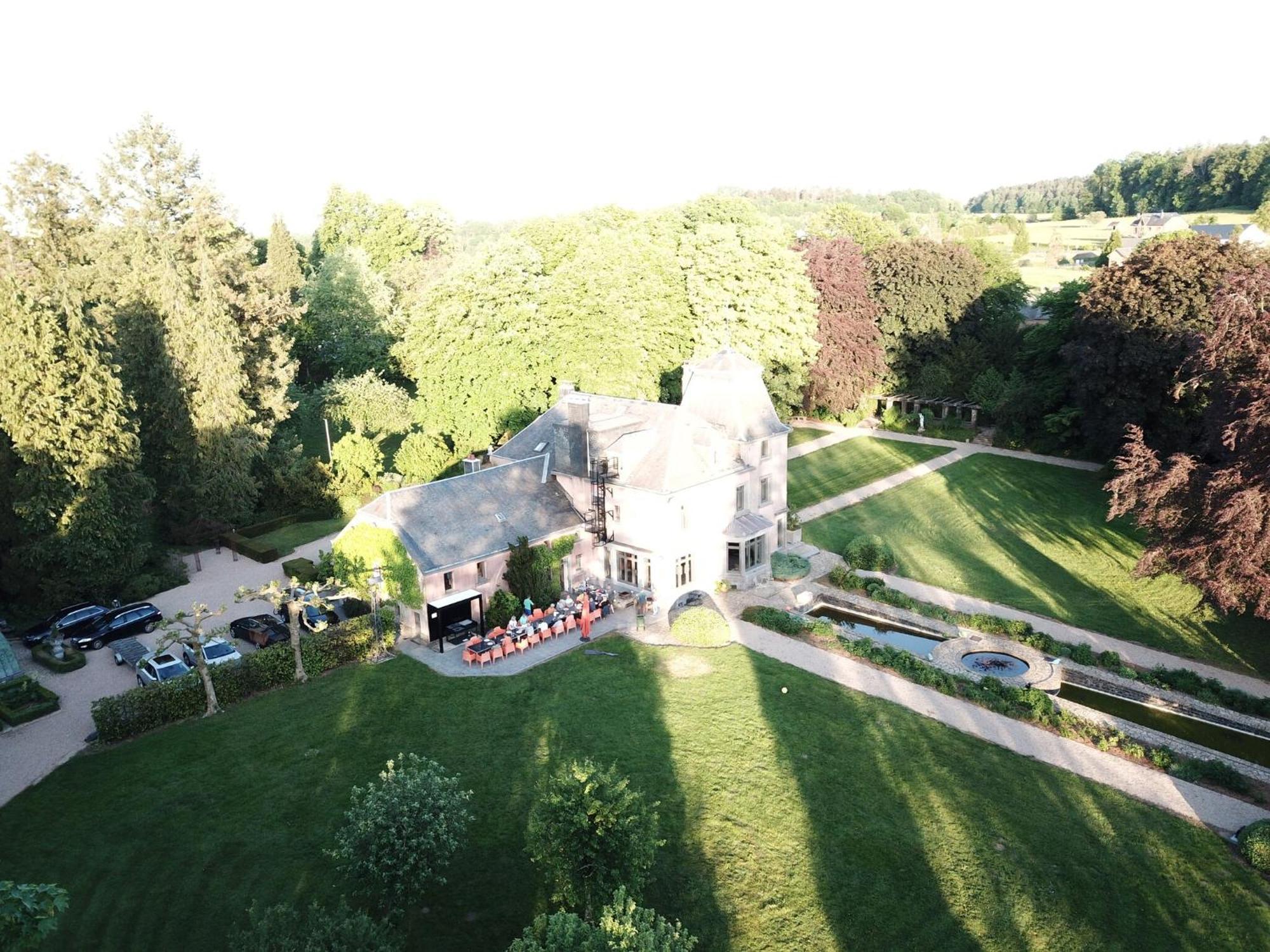Villa Luxurious Castle With Hot Tub In The Belgian Jamoigne Exterior foto