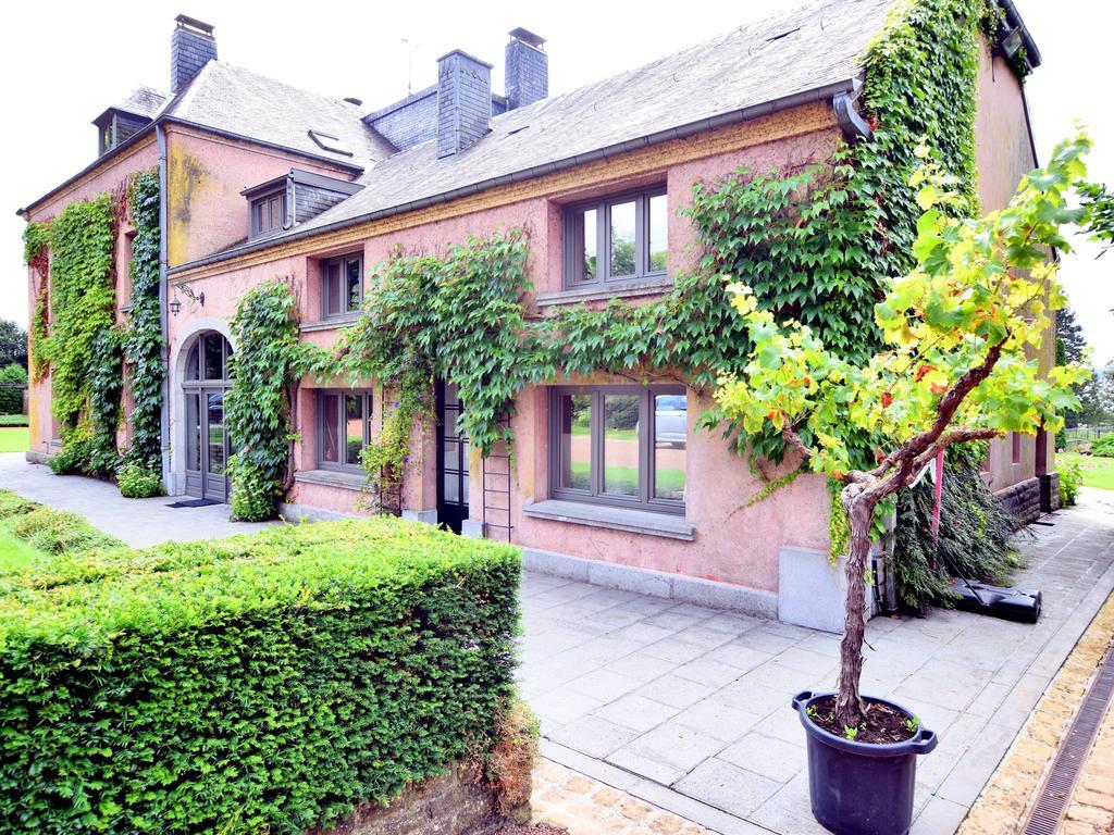Villa Luxurious Castle With Hot Tub In The Belgian Jamoigne Exterior foto